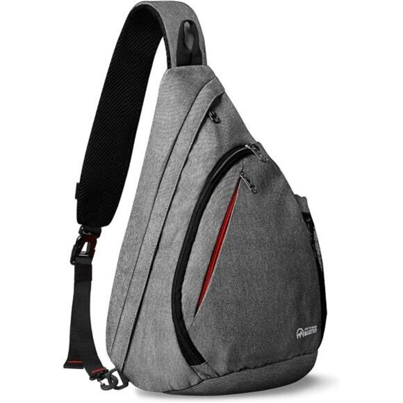 Sling Backpack Crossbody Bag for Travel Hiking Men Women Chest Daypack 12L - Picture 1 of 7